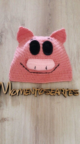 Touca de Croche piggie