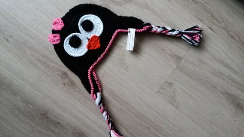 Touca de Croche Pingoin