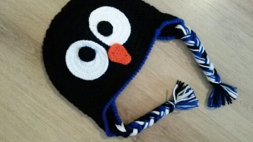 Touca de Croche Pingoin
