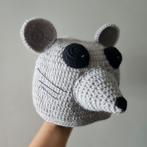 Touca de Croche Rato
