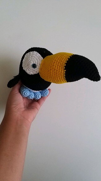 Tucano amigurumi