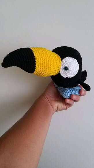 Tucano amigurumi
