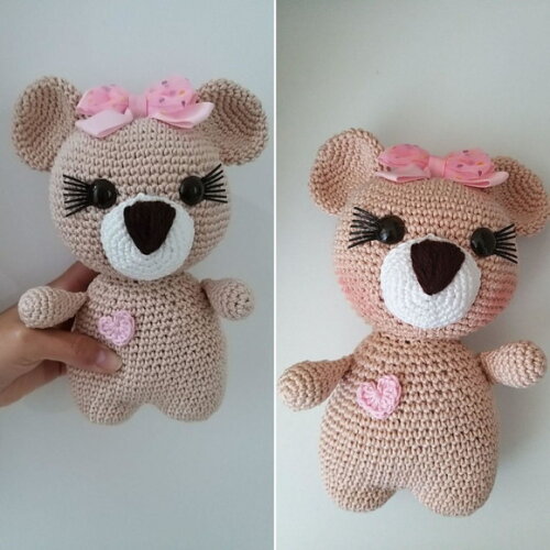 Ursinho Amigurumi