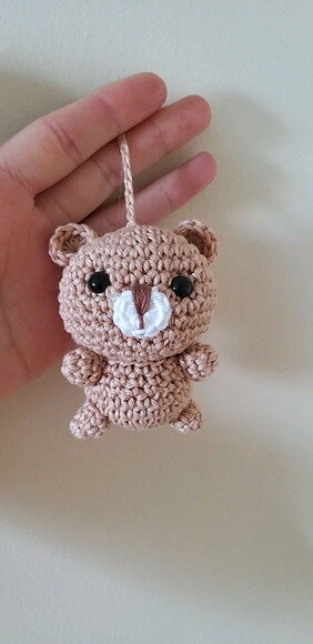 Ursinho amigurumi bonequinho