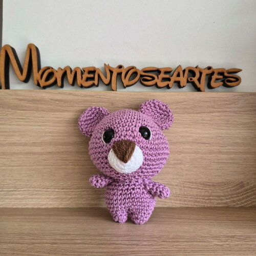 Ursinho Boneco Amigurumi