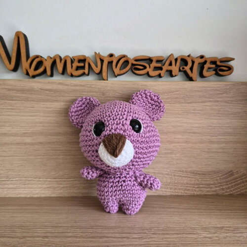 Ursinho Boneco Amigurumi