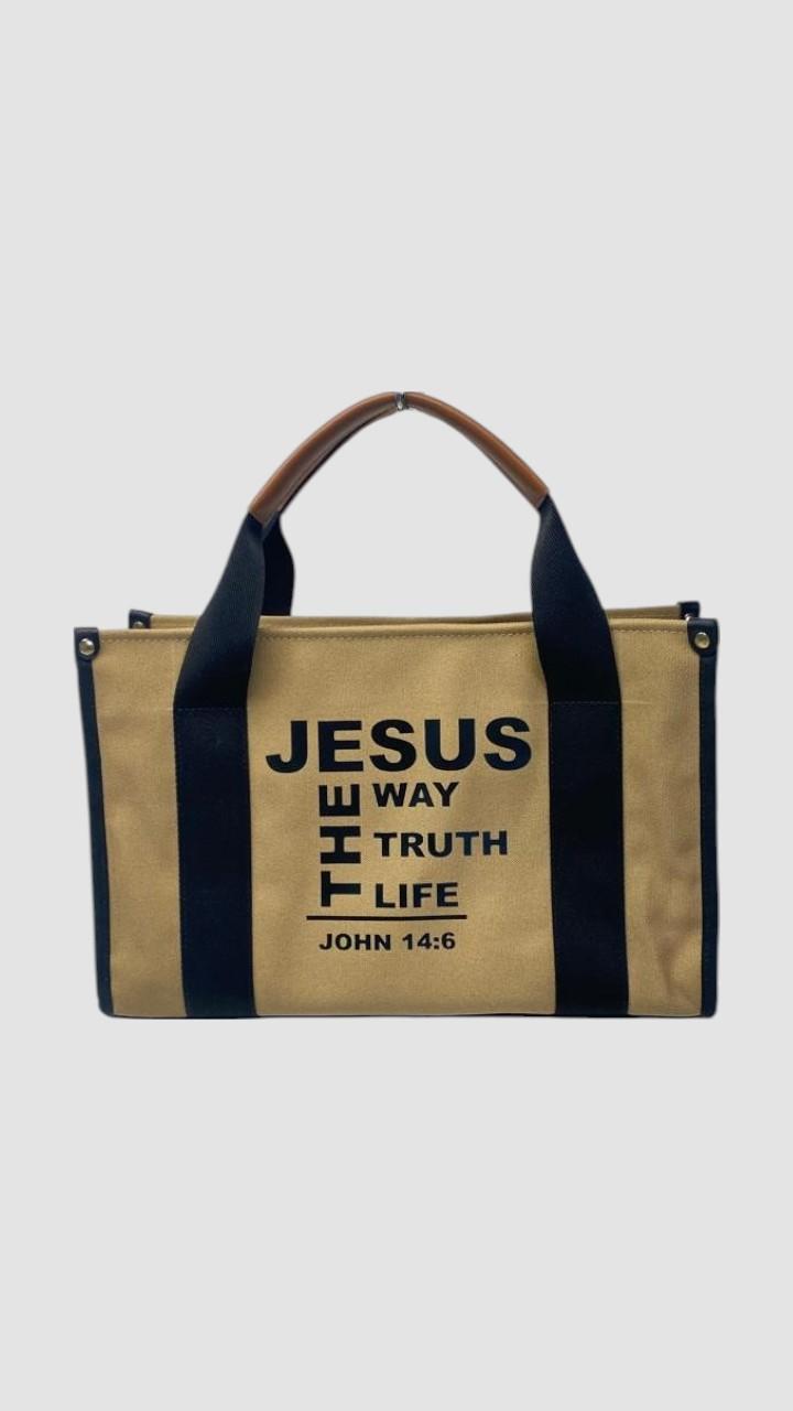 Totebag em Lona - João 14:6