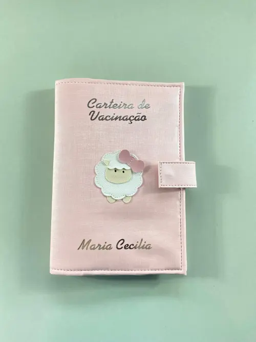 Porta Cartão de Vacinação Personalizado