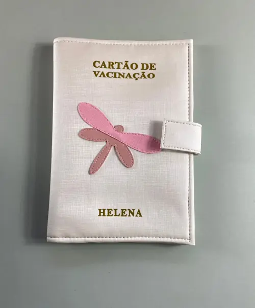 Porta Cartão de Vacinação Personalizado