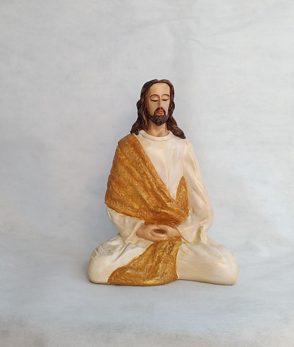Jesus meditando