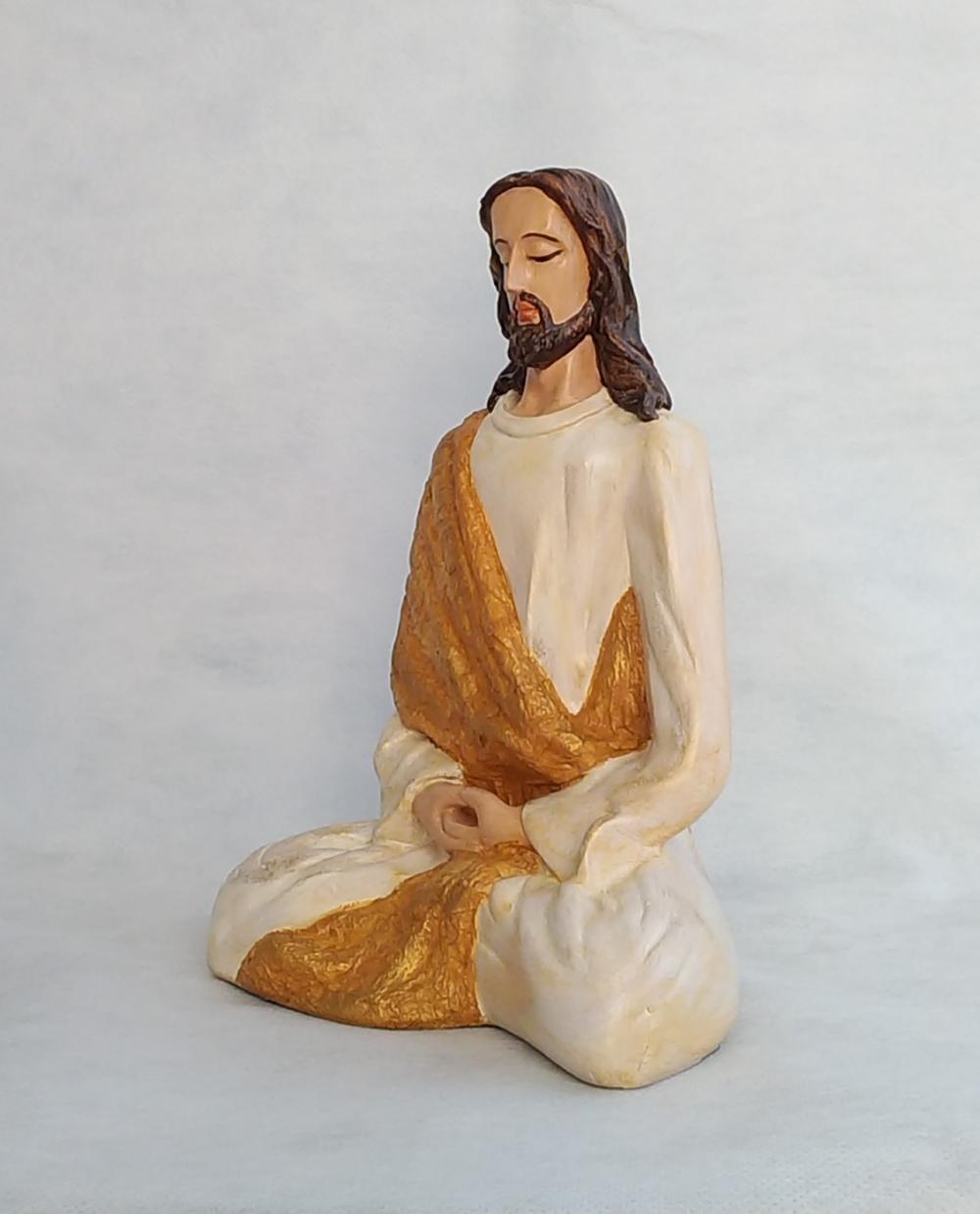 Jesus meditando