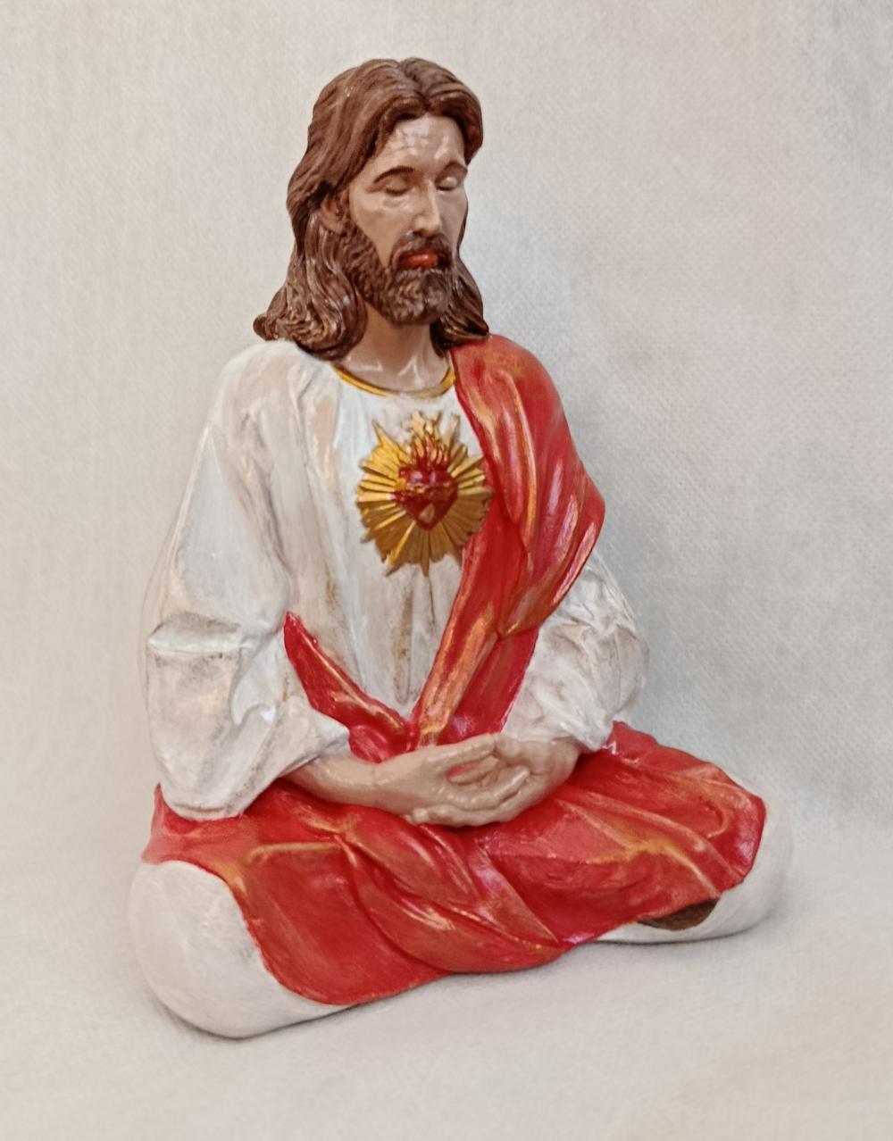 Sagrado Coração de Jesus - meditando