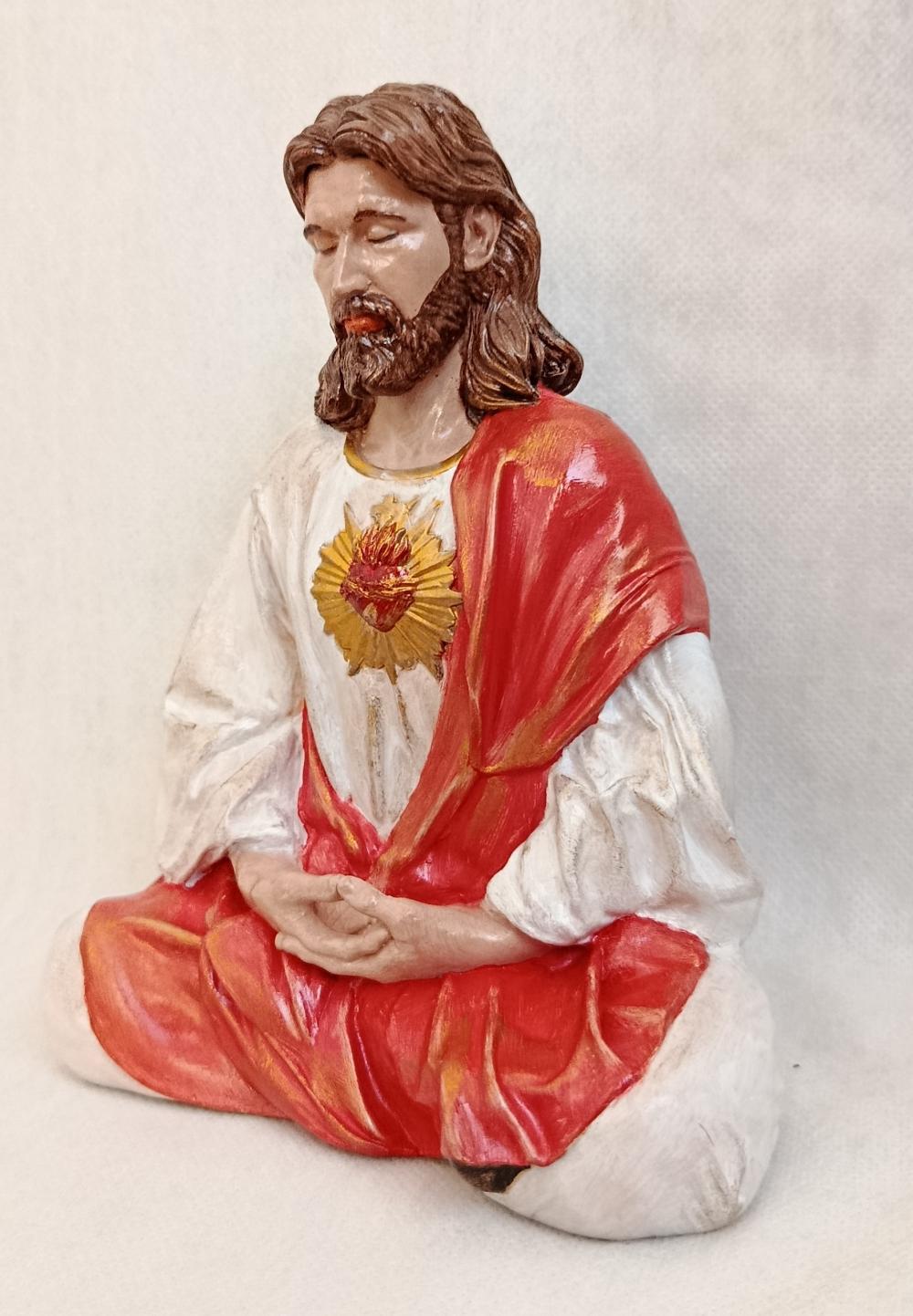 Sagrado Coração de Jesus - meditando