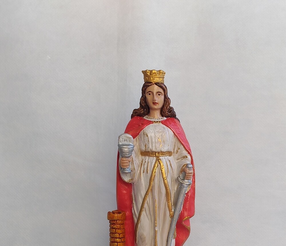 Santa Bárbara- Protetora contra raios e tempestades