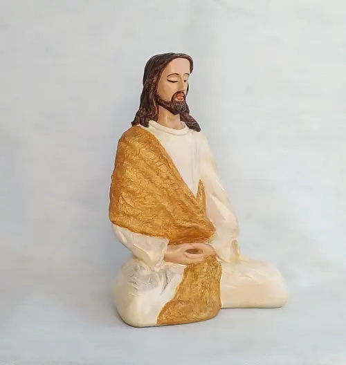 Jesus meditando