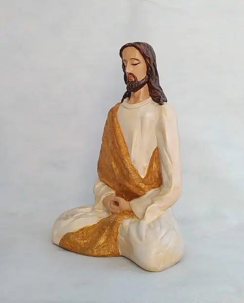 Jesus meditando