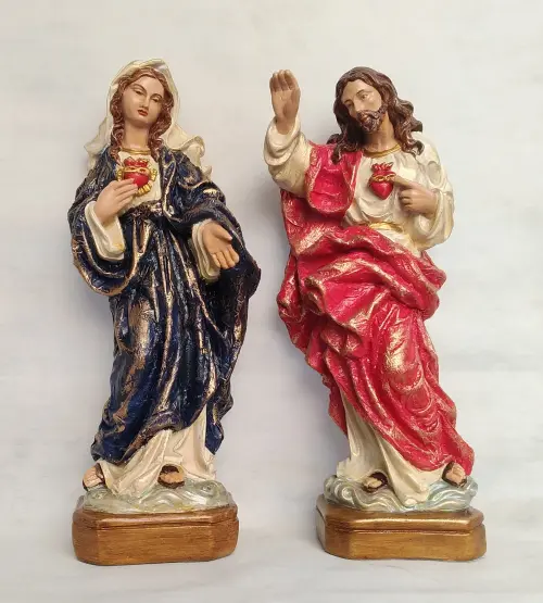 Sagrado Coração de Maria e Jesus - Casal
