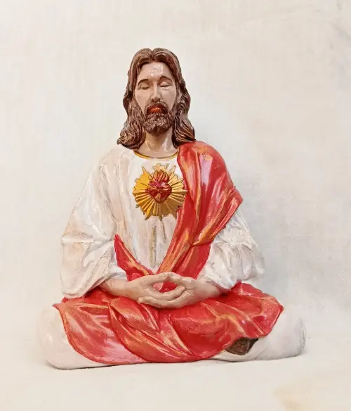 Sagrado Coração de Jesus - meditando