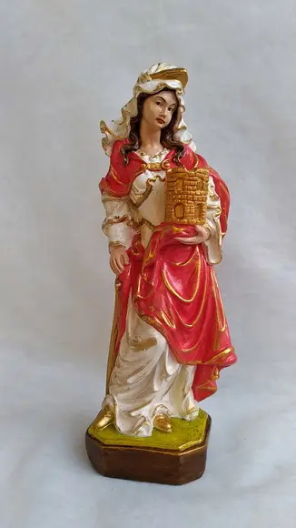 Santa Bárbara - Protetora contra raios e tempestades