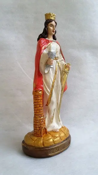 Santa Bárbara- Protetora contra raios e tempestades
