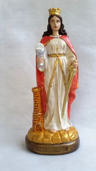 Santa Bárbara- Protetora contra raios e tempestades