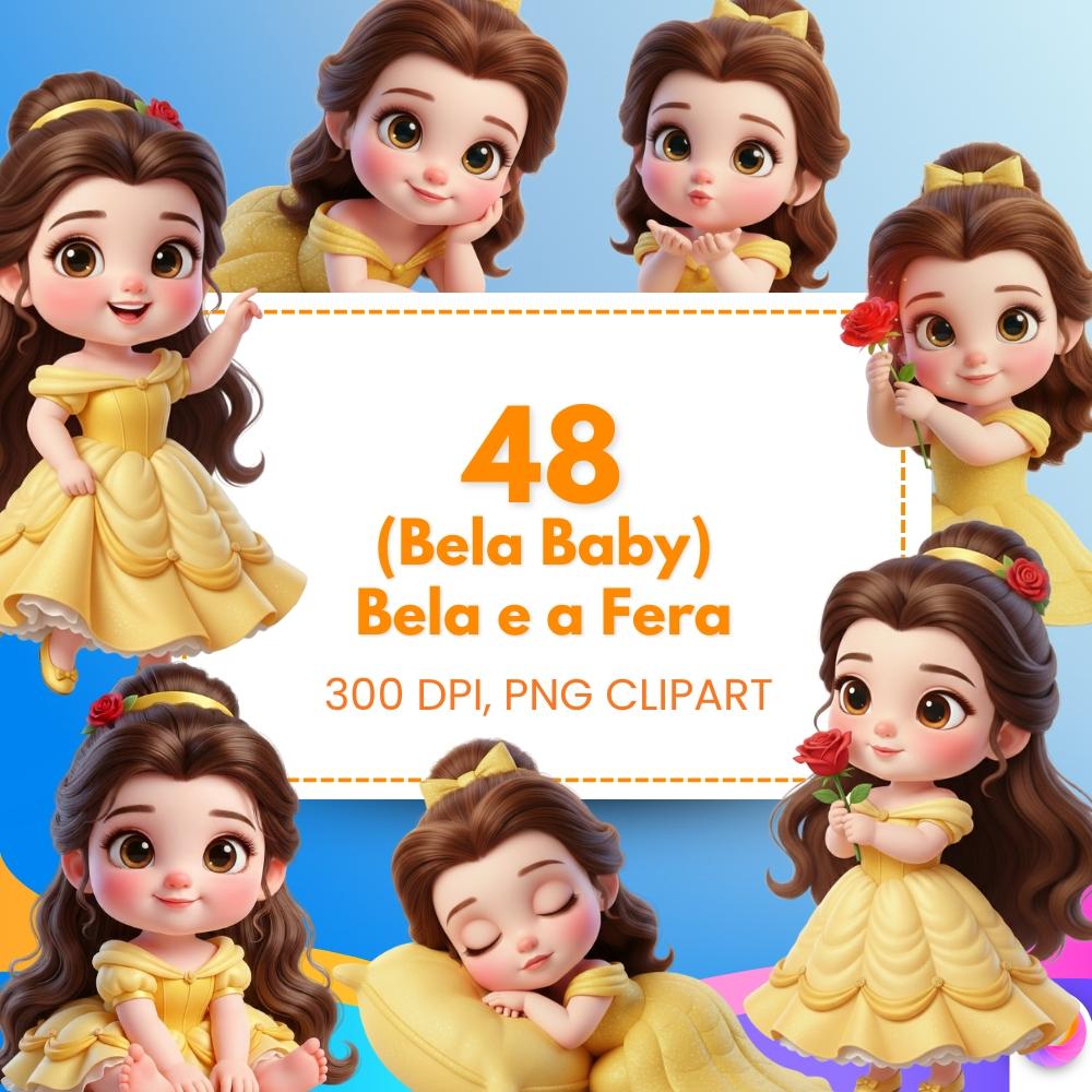 Kit Bela e a Fera (baby)