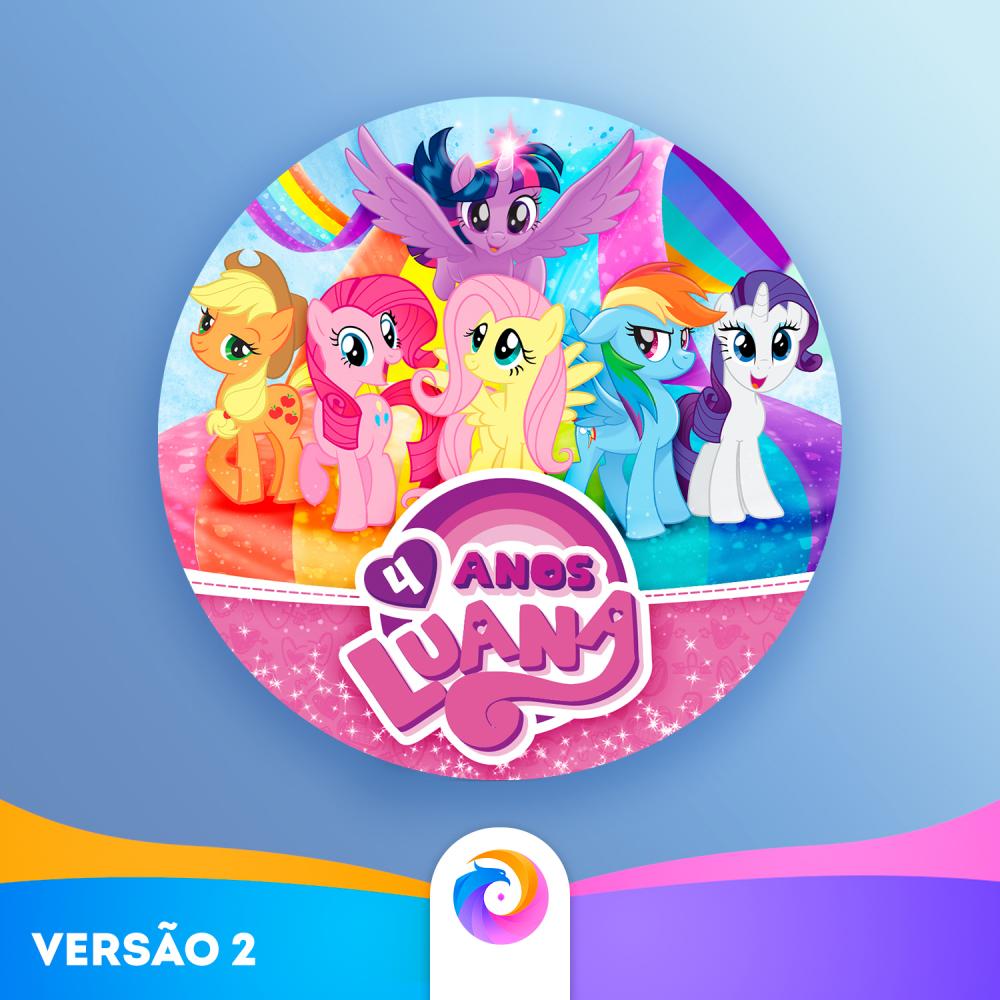 My Little Pony - Rótulo Redondo