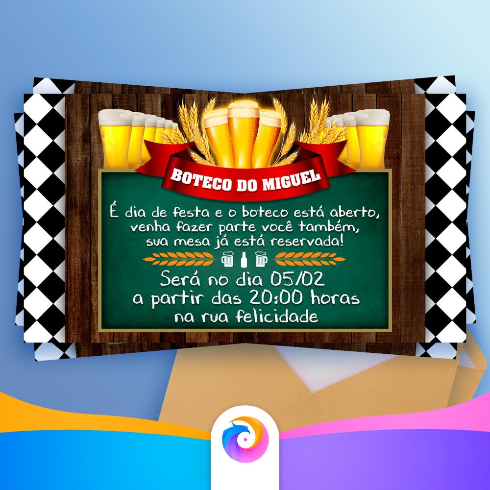 Boteco - Convite
