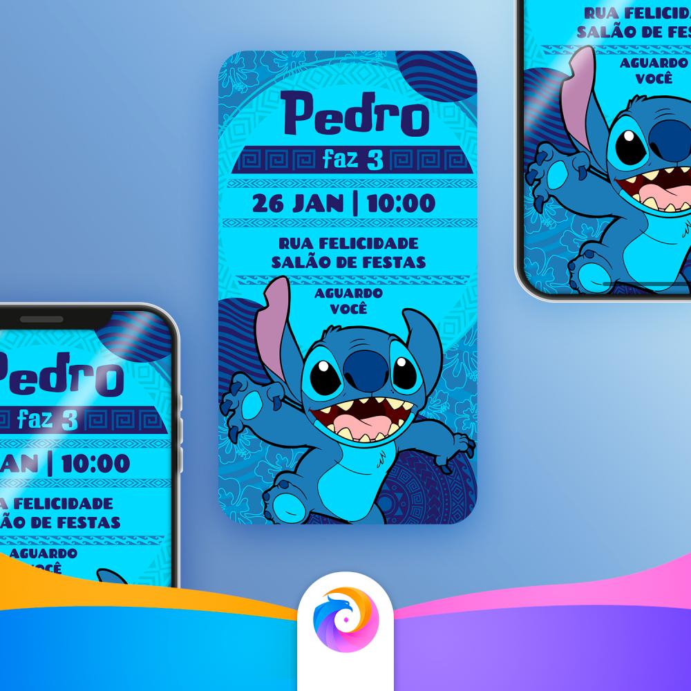Stitch - Convite Mobile