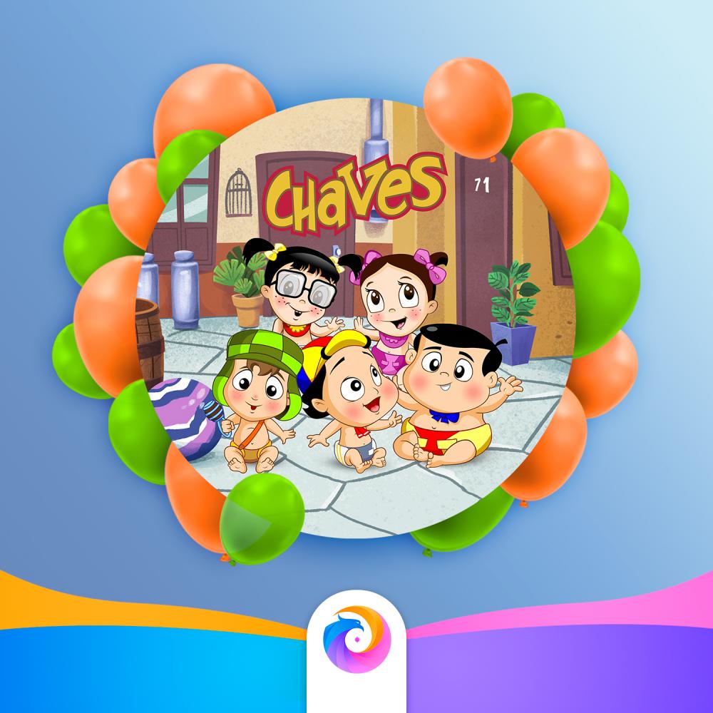 Chaves Mini - Painel Redondo