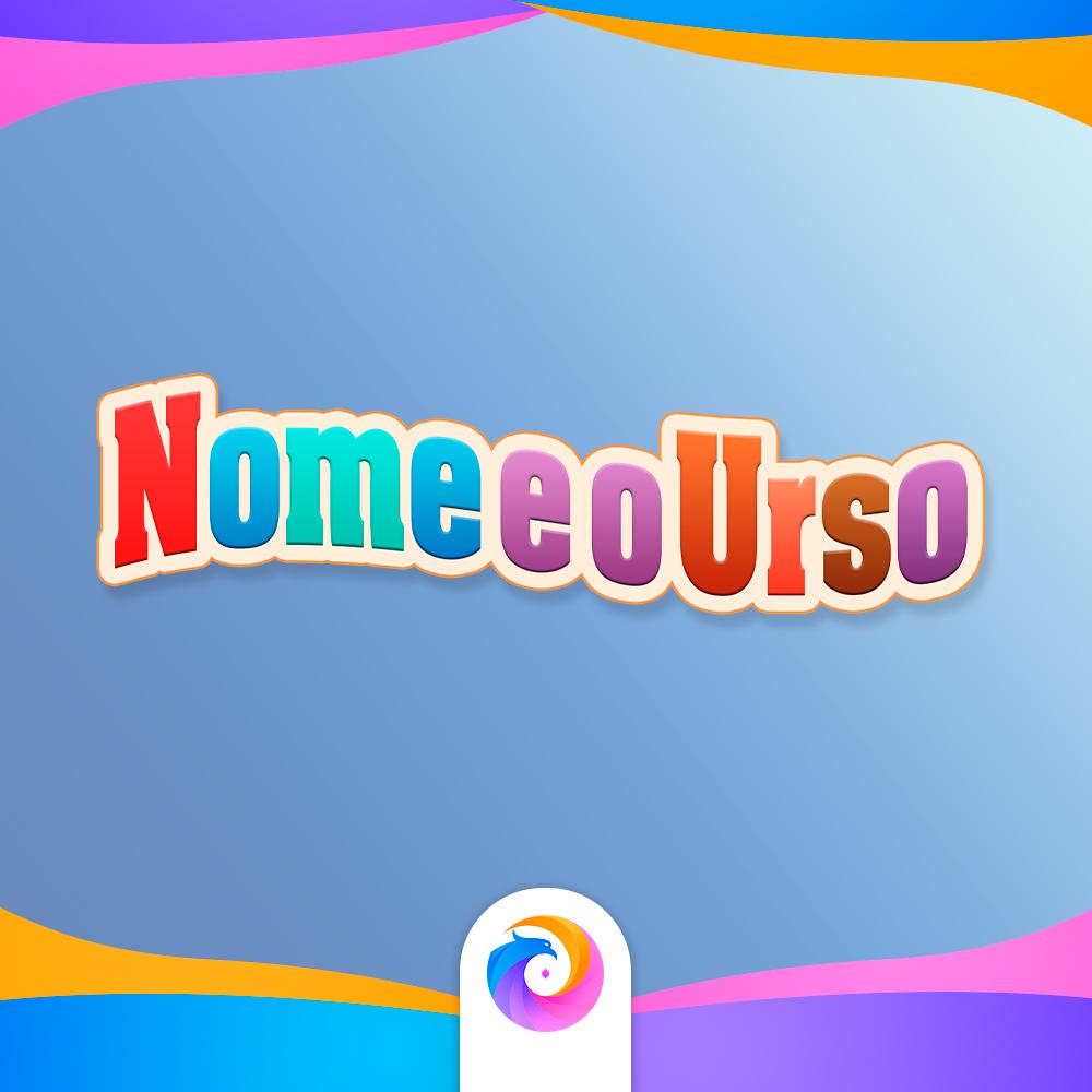 Masha e o Urso (Azul) - Logo
