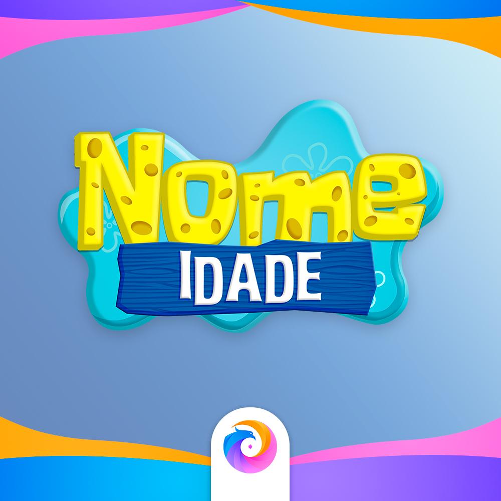 Bob Esponja (Azul) - Logo