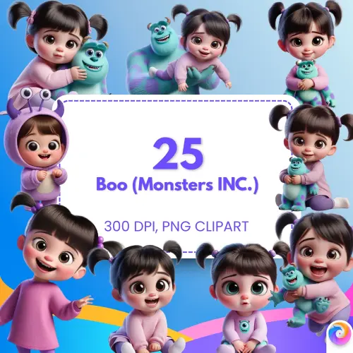 Kit Boo (Baby) - Monstros S.A.