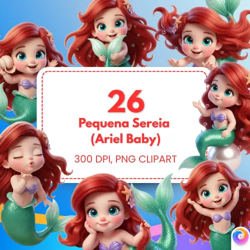 Pequena Sereia (Ariel Baby)