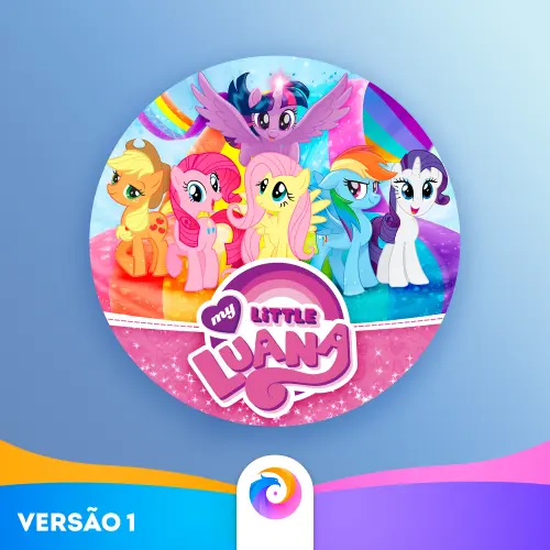 My Little Pony - Rótulo Redondo