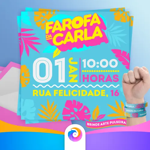 Farofa da GKAY - Convite