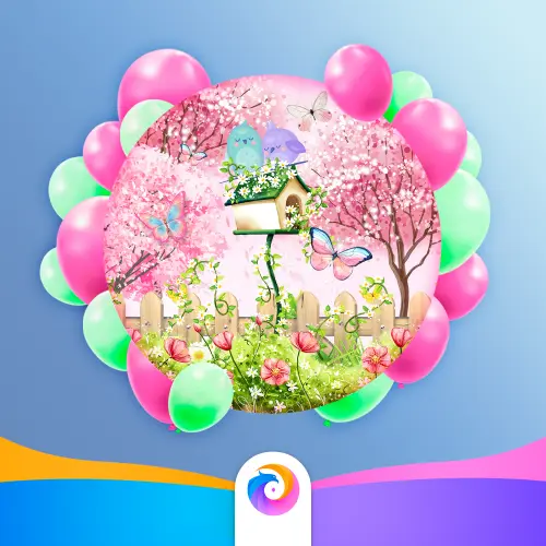 Jardim Encantado - Painel Redondo