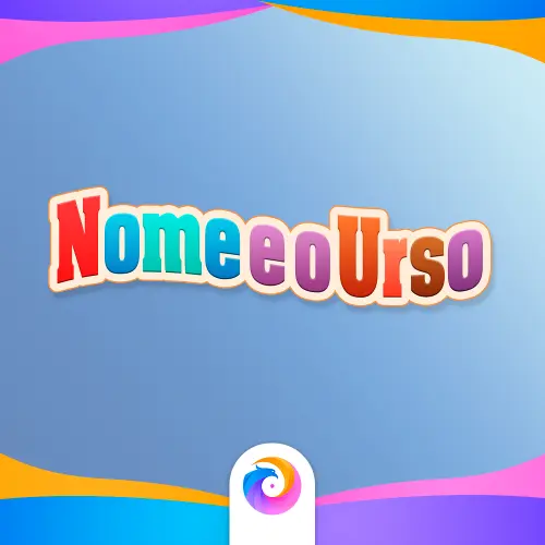 Masha e o Urso (Azul) - Logo