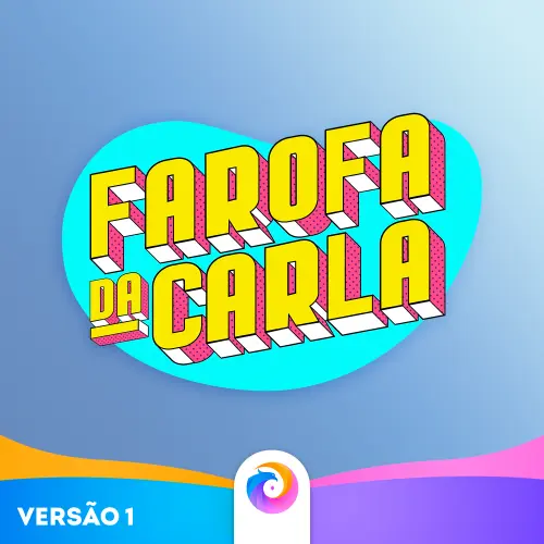 Farofa Da Gkay 2023 (Azul) - Logo
