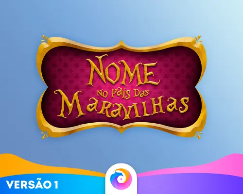 Alice No País Das Maravilhas - Logo