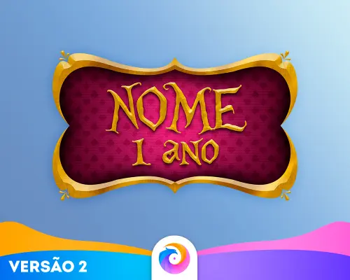 Alice No País Das Maravilhas Com Idade - Logo