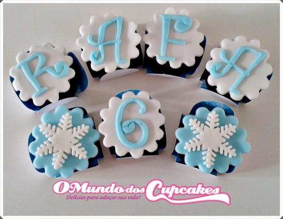 10 Apliques Açúcar 5 cm para pirulitos Frozen