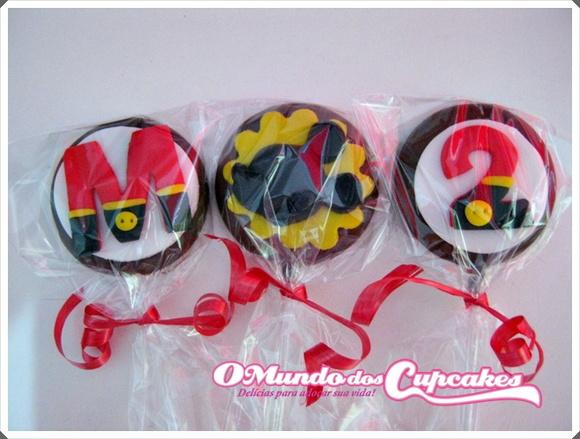 10 Apliques de açúcar 5 cm Mickey