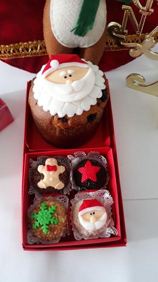 10 Apliques De Açúcar 6cm Natal