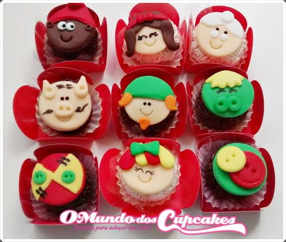 10 Apliques de açúcar para doces 3 cm Sitio
