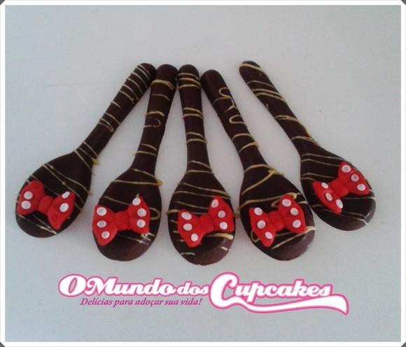 10 Apliques de açúcar para doces Minnie