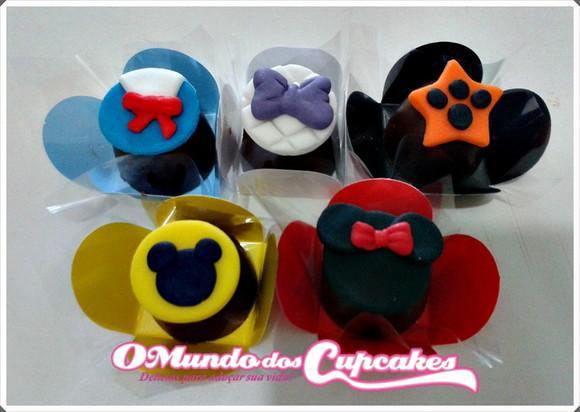 10 Apliques de açúcar para doces Minnie
