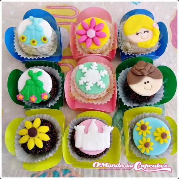 10 Apliques de açúcar para Docinhos Frozen Fever
