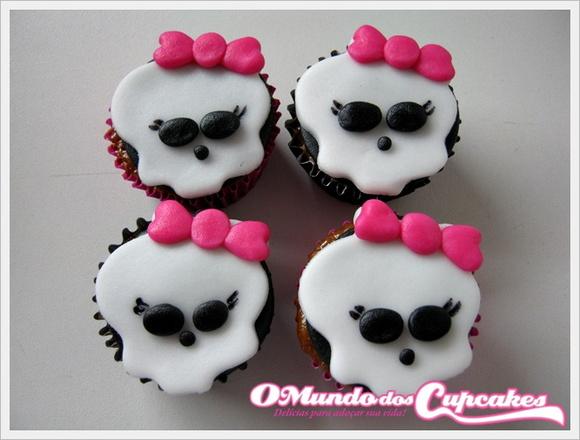 10 Apliquesde Açúcar 4 cm Monster High