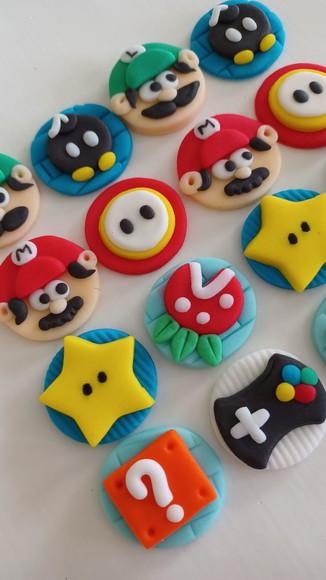 10 Confeitos De Açúcar Para Docinhos Super Mario Bros